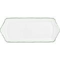 Raynaud Touraine Filet Vert rectangular cake platter