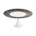 Raynaud Italian Renaissance Platinum petits fours stand, medium