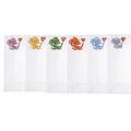 Eri Textiles Drachenplatzsets, 6er-Set mit 6 Farben