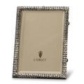 L'Objet Scales picture frame, platinum, picture size 13 x 18 cm (5'' x 7'')