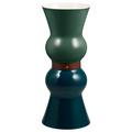Gien Vase Siam, H 44 cm, acapulco-lagon