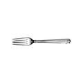 Christofle Aria dessert fork, silverplated with gold ring