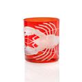Artel Lobster double old fashioned tumbler, burnt orange