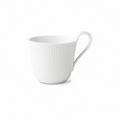 Royal Copenhagen White Fluted mug with high handle
