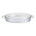 Greggio Gratinierschüssel Millerighe mit Pyrexglas, L 47,5 cm