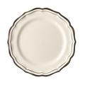 Gien Filets Manganese dessert plates, set of 4