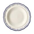 Gien Filets Cobalt deep plates, set of 4