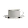 Wedgwood Vera Wang - Luxe Graphite tea cup and saucer no. 2