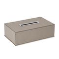 Giobagnara Firenze tissue box, rectangular, mud