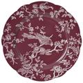 Bernardaud Albertine Prune presentation plate, plum