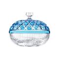 Saint-Louis Royal bonbon dish, sky blue