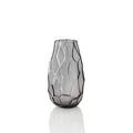 Lalique Silex vase, small, grey