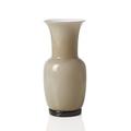 Venini Vase Opalino, H 36 cm, taupe