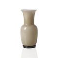 Venini Vase Opalino, H 30 cm, taupe