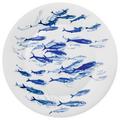Hering Berlin Ocean presentation plate, motif swarm of herrings