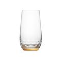 Moser Jewel Gold highball glass