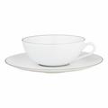 Raynaud Monceau Platinum tea cup and saucer
