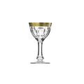 Moser Lady Hamilton Gold liqueur glass