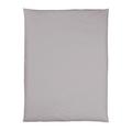Christian Fischbacher Satin duvet cover, light grey (305), 135 x 200 cm