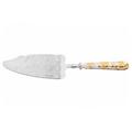 Christofle Jardin d'Eden cake server, silverplated & partially gilded