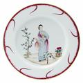 Alberto Pinto Chinoiserie presentation plate no. 4