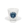 Hering Berlin Ocean conical beaker and saucer, motif sea urchin