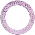 Herend Platzteller Babos, lila-platin