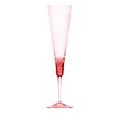 Moser Pebbles Champagne flute, rosalin