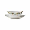 Royal Copenhagen Star Fluted Christmas sauce boat