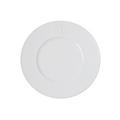 KPM Arkadia dessert plate, white, medallion Triton