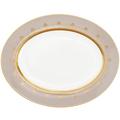 Wedgwood Anthemion Grey oval platter