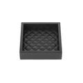 Riviere Vanity leather vide-poche, square small, black