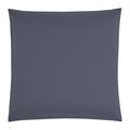 Christian Fischbacher Satin pillow case, anthracite (095), 80 x 80 cm