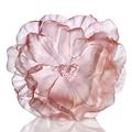 Daum Camélia vase, pink, h 28 cm