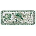 Gien Pivoines Vertes rectangular cake platter