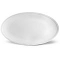 L'Objet Neptune White Platte oval, groß