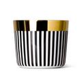 Sieger by Fürstenberg Ca' d'Oro Champagne goblet, vertical stripes