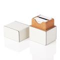 GioBagnara Naples playing card box, off white