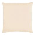 Christian Fischbacher Jersey pillow case, vanilla (027), 65 x 65 cm