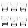 Artel Bug set of 6 small tumblers, 6 patterns