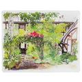 Gien De Paris à Giverny Acryl-Tablett, groß