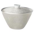 Raynaud Minéral Irisé Pearl Grey soup tureen