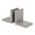 Riviere Milano bookends, set of 2, grey