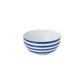 J.L Coquet Hémisphère Marine Blue Stripe small soup bowl