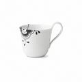 Royal Copenhagen Musselmalet Mega Schwarz Becher mit hohem Henkel, 33 cl