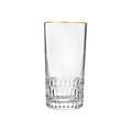 Saint-Louis Apollo Gold highball glass, large