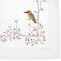 Eri Textiles Birds linen table cloth, 110 x 110 cm