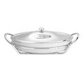 Greggio Grand Gourmet gratin dish with cover, L 36 cm