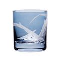Artel Dinosaur double old fashioned tumbler, Pterodactyl in slate
