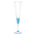 Moser Pebbles Champagne flute, aquamarine